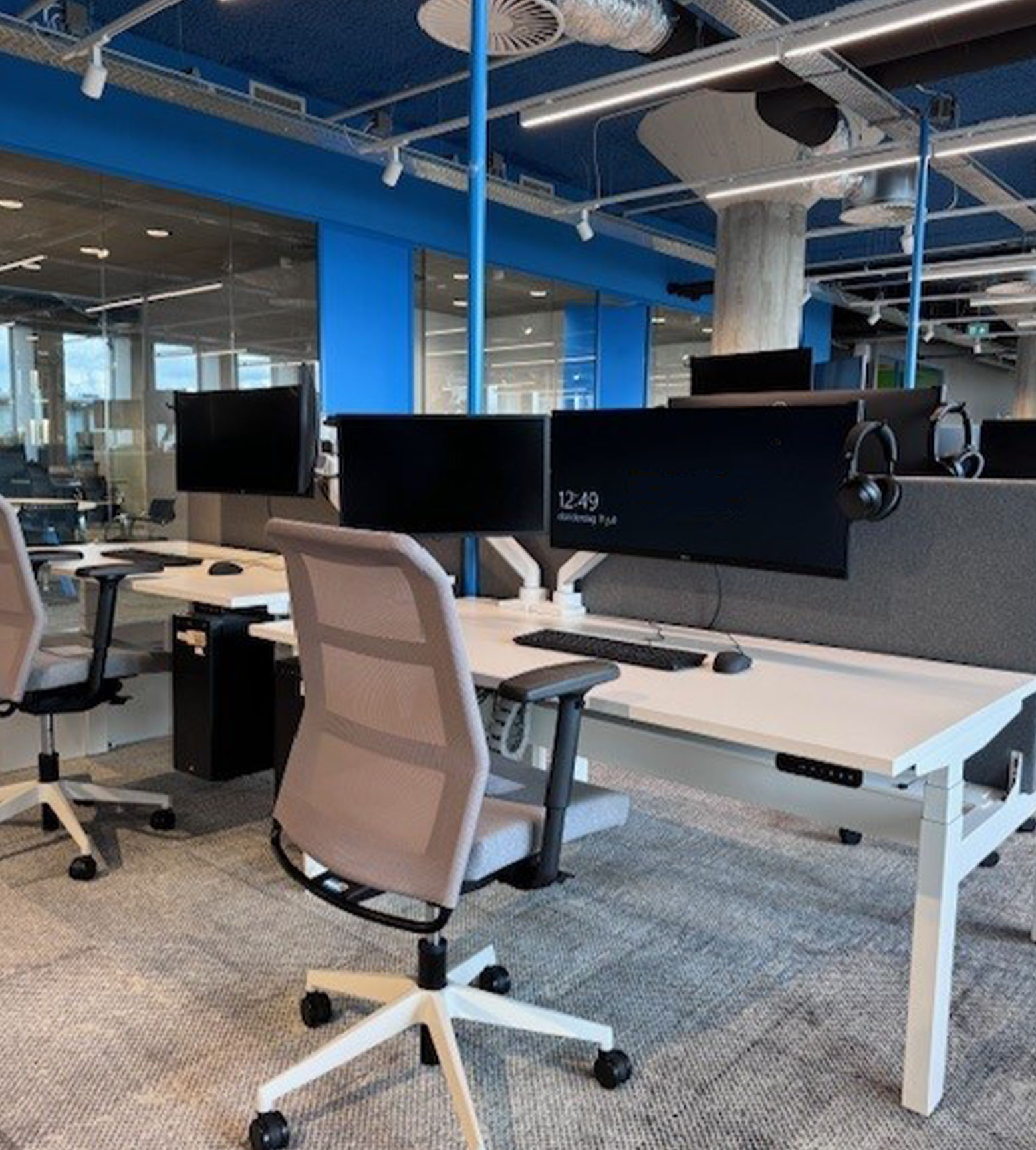 Projet: Un lieu de travail flexible et évolutif 