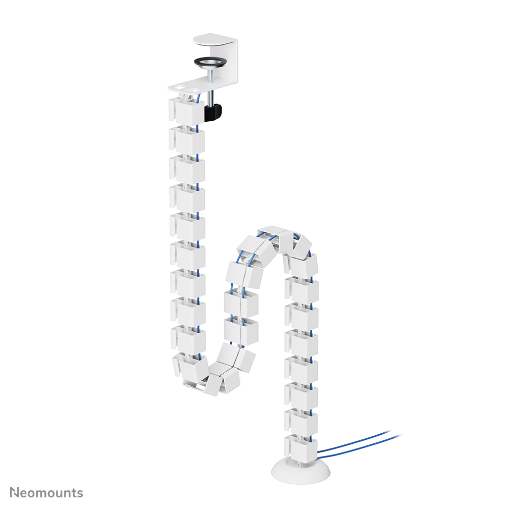 Neomounts ADS06-131WH Colonne vertébrale - vertèbres modulaires - fixation à pince - universel - blanc