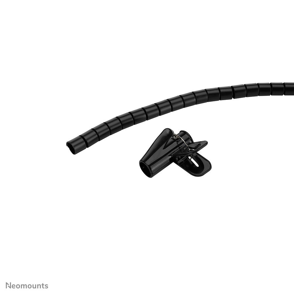 Neomounts ADS06-140BL Gaine de câble - pour 1-3 câbles - 15 mm - universelle - noir