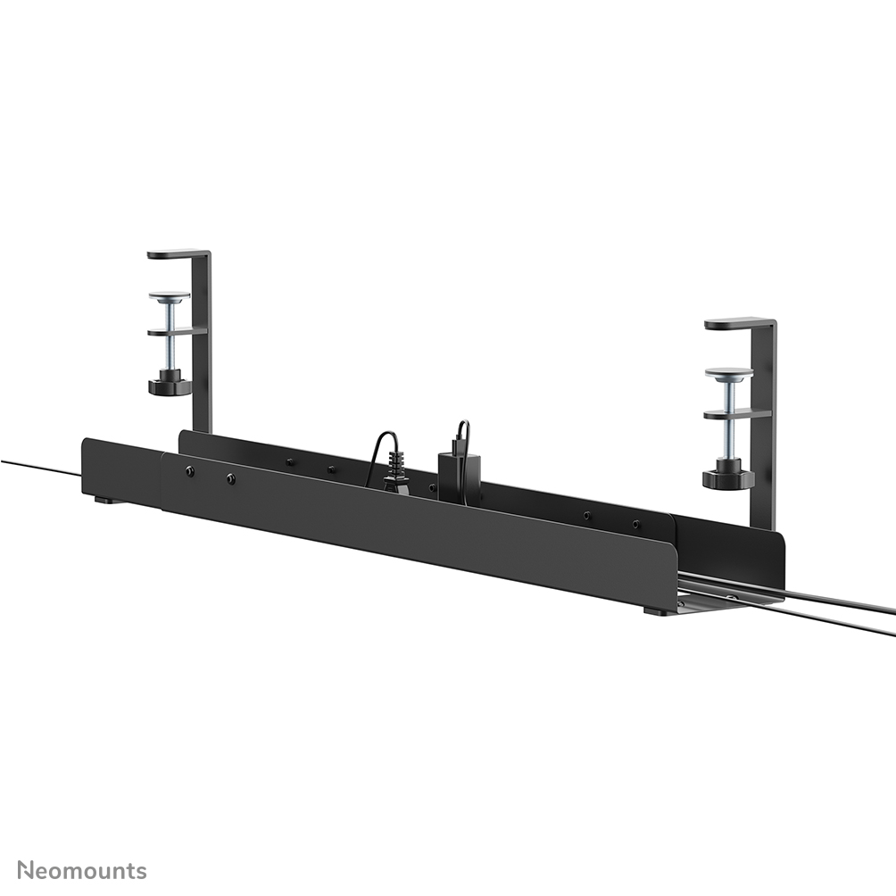 Neomounts ADS07-120BL Goulotte passe-câbles - max 5 kg - fixation à pince - universel - noir