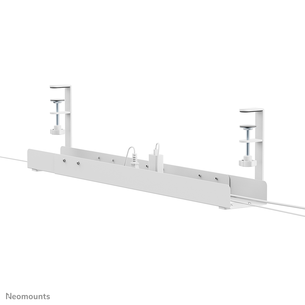 Neomounts ADS07-120WH Goulotte passe-câbles - max 5 kg - fixation à pince - universel - blanc