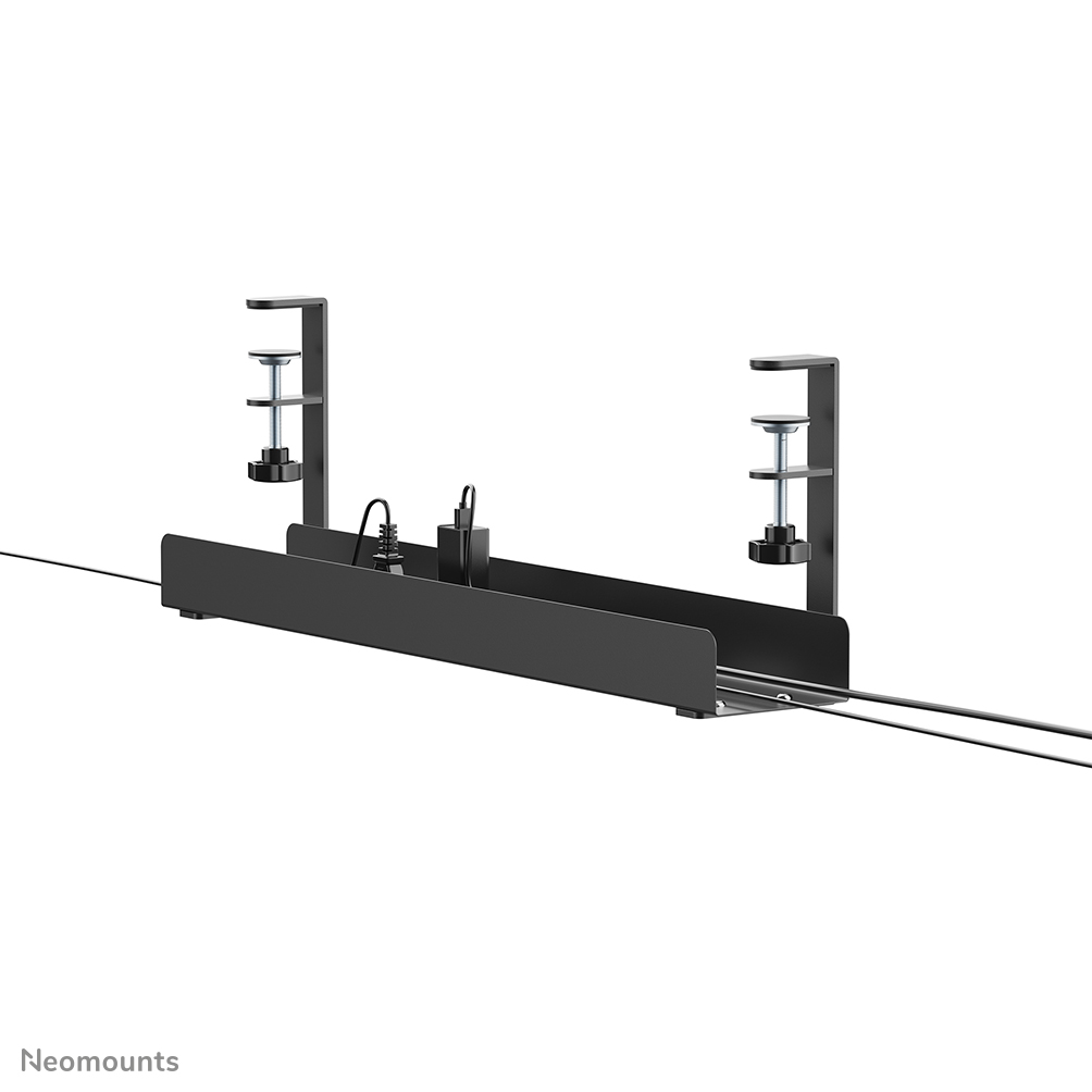 Neomounts ADS07-121BL Goulotte passe-câbles - max 5 kg - fixation à pince - universel - noir