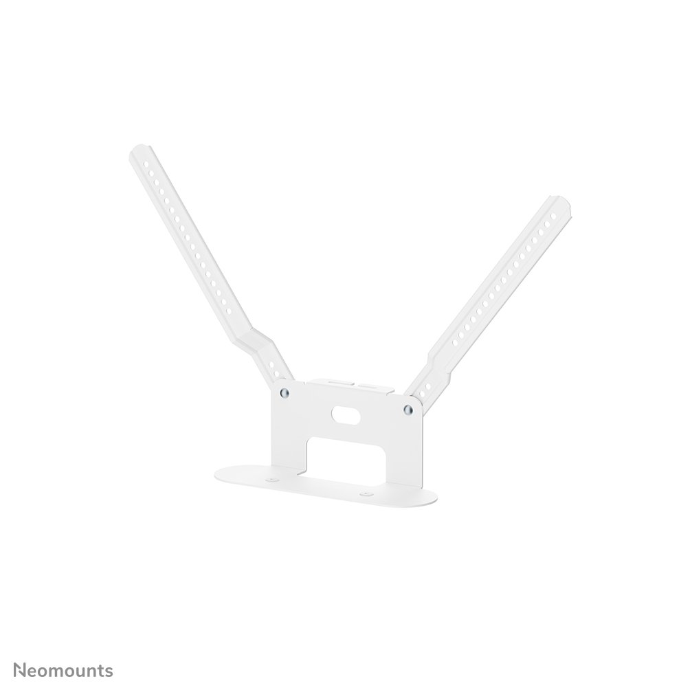 Neomounts AV35-726WH1 Support TV pour Sonos Beam - Installation facile - Design fixé à la TV - Blanc