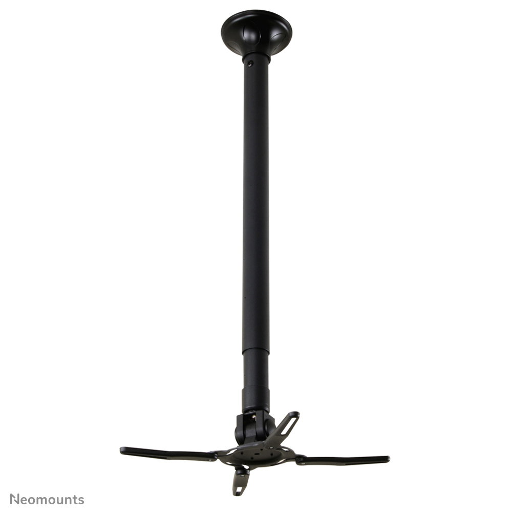 Ce support plafond pour projecteur Neomounts by Newstar universel, modèle BEAMER-C350BLACK, vous permet de monter un projecteur/beamer au plafond.