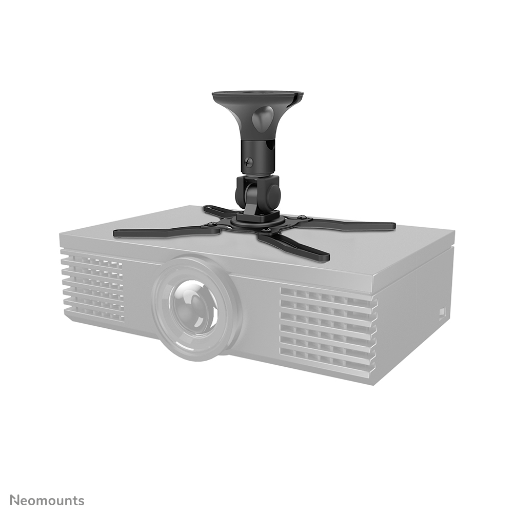 Neomounts BEAMER-C50 Support de plafond pour vidéoprojecteur - max 10 kg - h 18.5 cm - orientable - noir