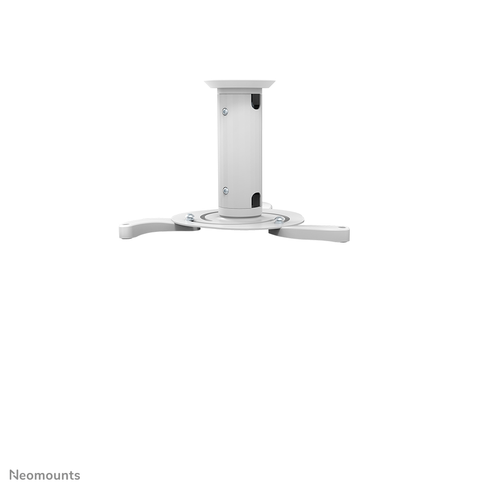 Neomounts BEAMER-C80WHITE Support de plafond pour vidéoprojecteur - max 15 kg - h 13-20 cm - orientable - blanc