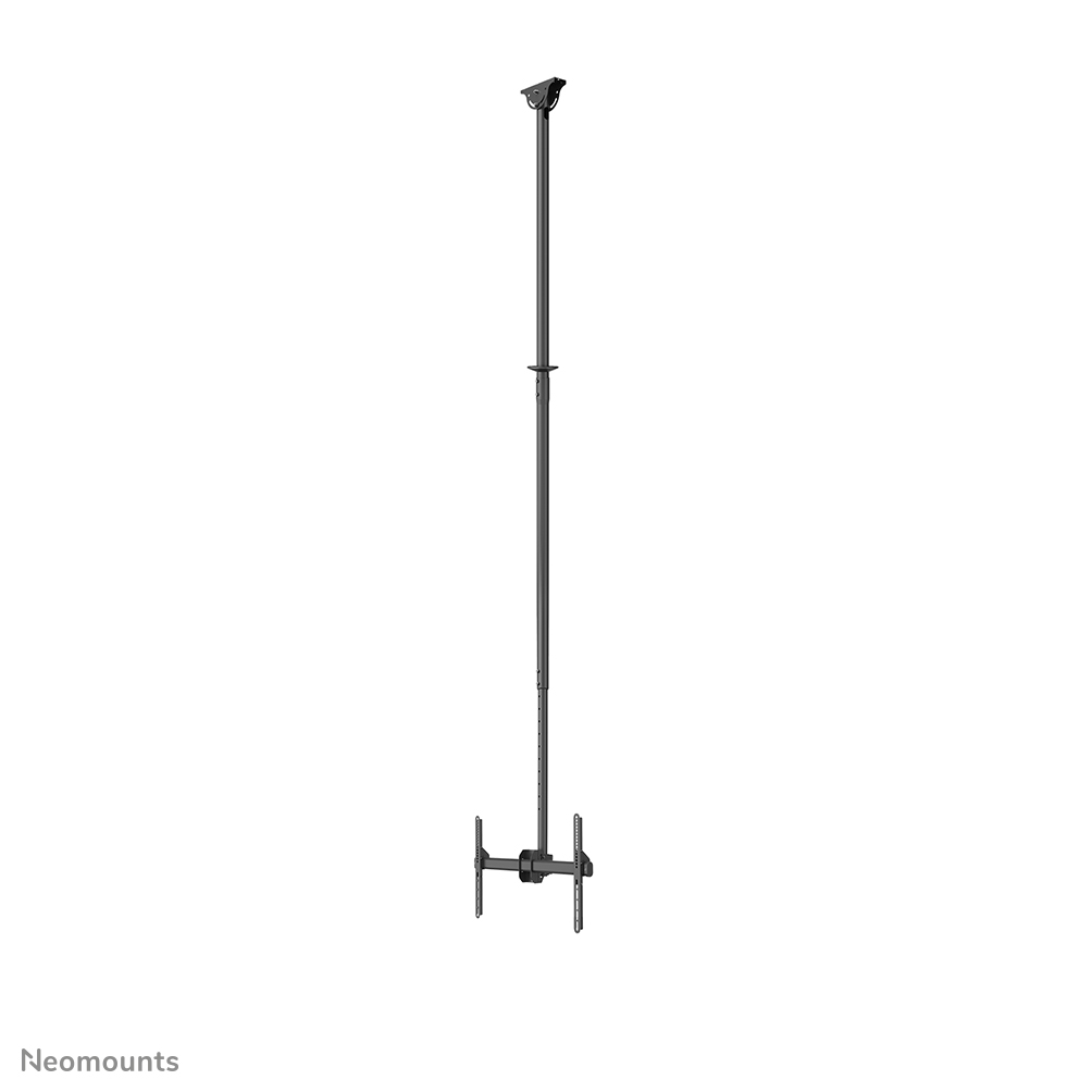 Neomounts CL35-440BL16XL Support de plafond pour 1 écran 37-70" - max 50 kg - VESA 200x200-600x400 - h250-300 cm - noir