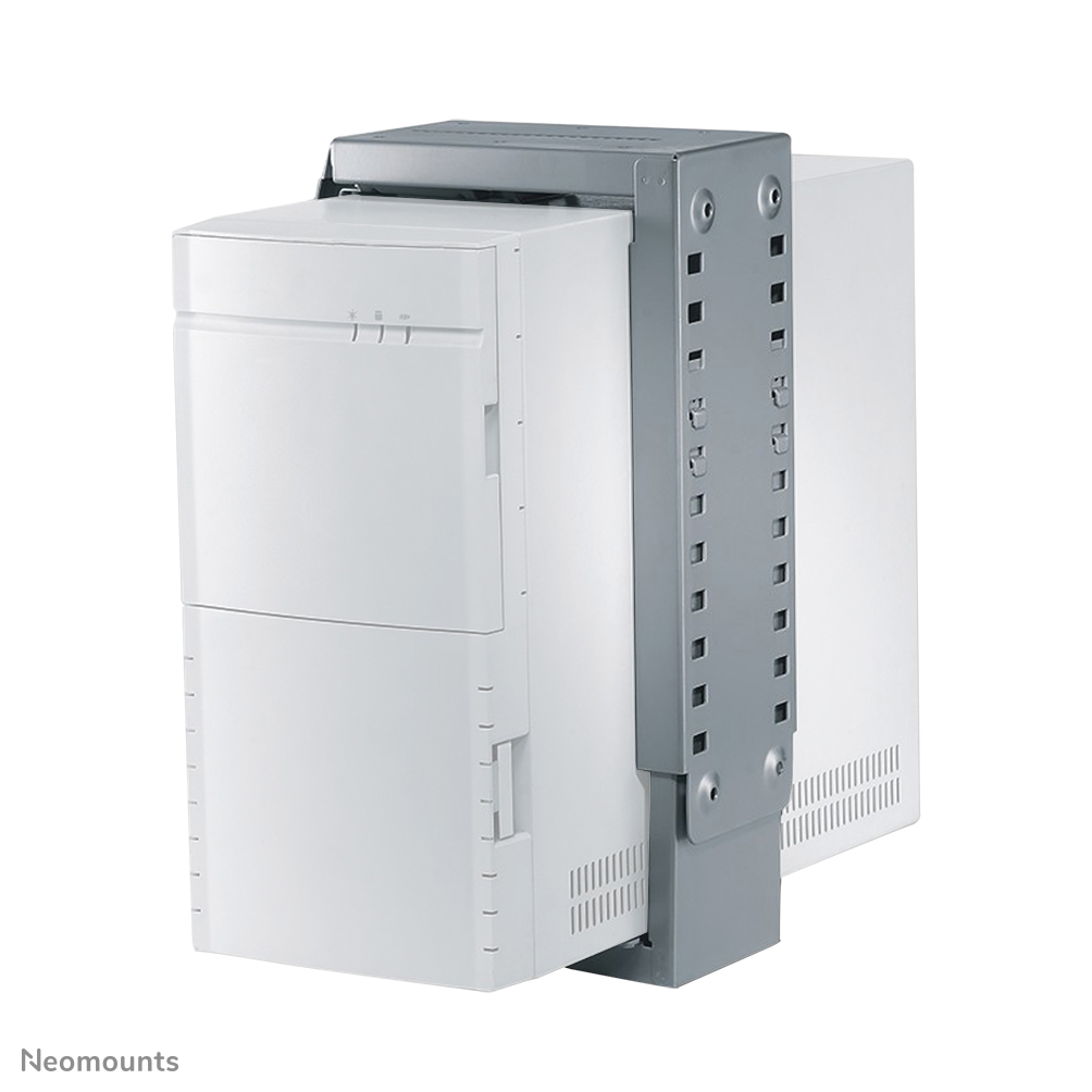 Neomounts CPU-D100SILVER Support pour ordinateur/PC - max 30 kg - h30-53 cm - l8-22 cm - universel - argent