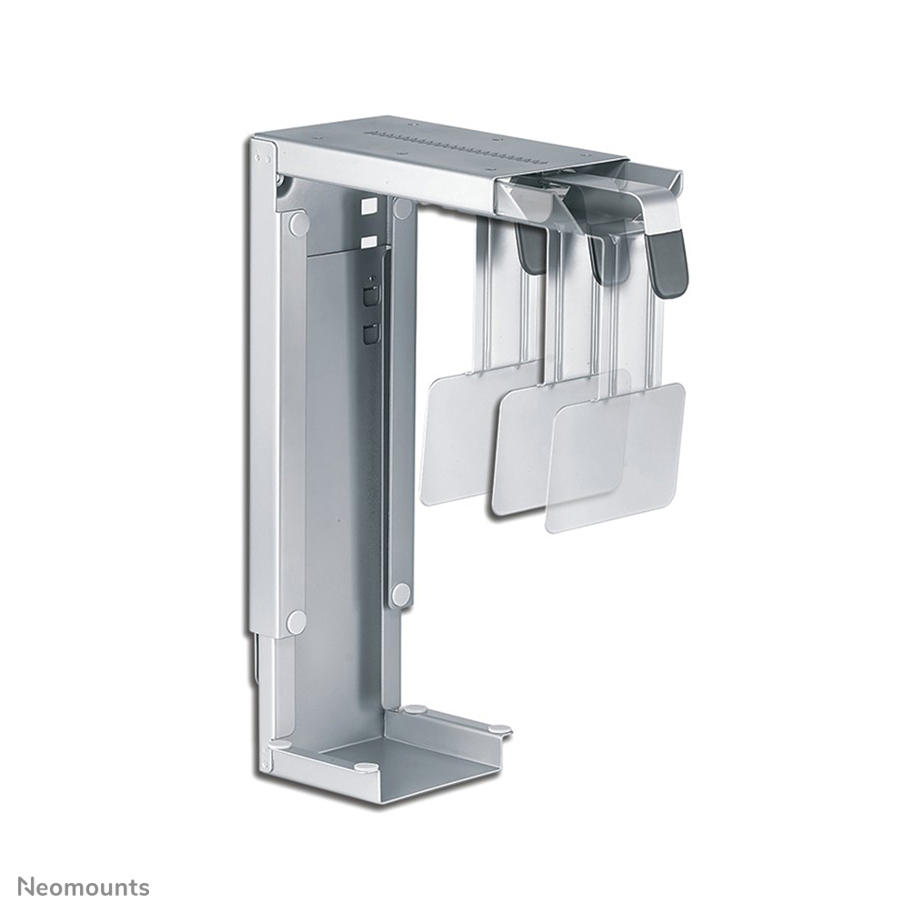 Neomounts CPU-D100SILVER Support pour ordinateur/PC - max 30 kg - h30-53 cm - l8-22 cm - universel - argent