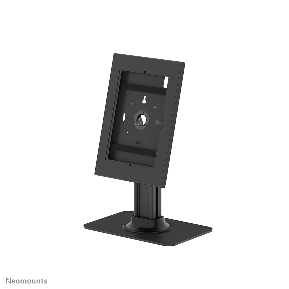 Neomounts DS15-631BL1 Support de bureau pour tablette - 75° inclinable - rotatif à 90°  - VESA 75x75 - à visser - pour configuration modulaire avec WL15-601/602/603BL1 - Noir
