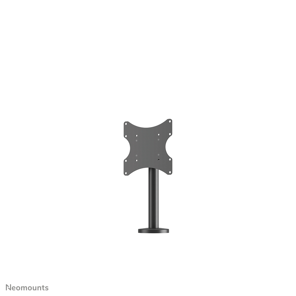 Neomounts DS42-430BL12 Support de bureau pour écran à poser 1 écran 23-43" - 0-50 kg - VESA 100x100-200x200 - à visser - 60° pivotant - noir