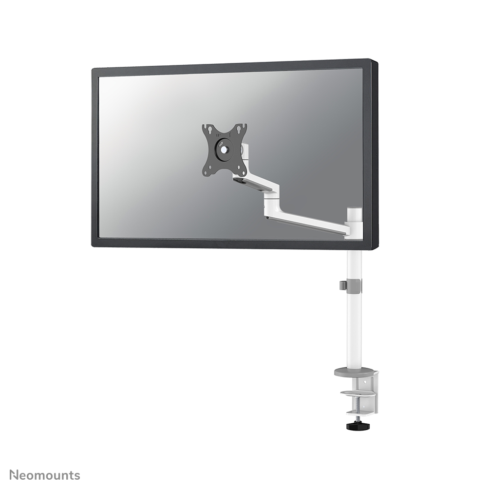 Neomounts DS60-425WH1 support de bureau à mouvement complet pour écrans 17-27" - Blanc