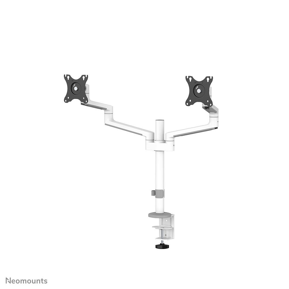 Neomounts DS60-425WH2 support de bureau à mouvement complet pour écrans 17-27" - Blanc