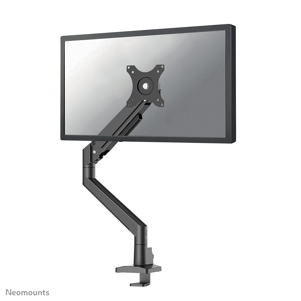 Neomounts NEXT Slim DS70-250BL1 Support à fixer pour écran simple 17-35" - 1-9 kg (incurvé 8 kg) - ressort à gaz - arrêt 180° - Topfix - Modèle à installation facile - emballage 100 % sans plastique - noir
