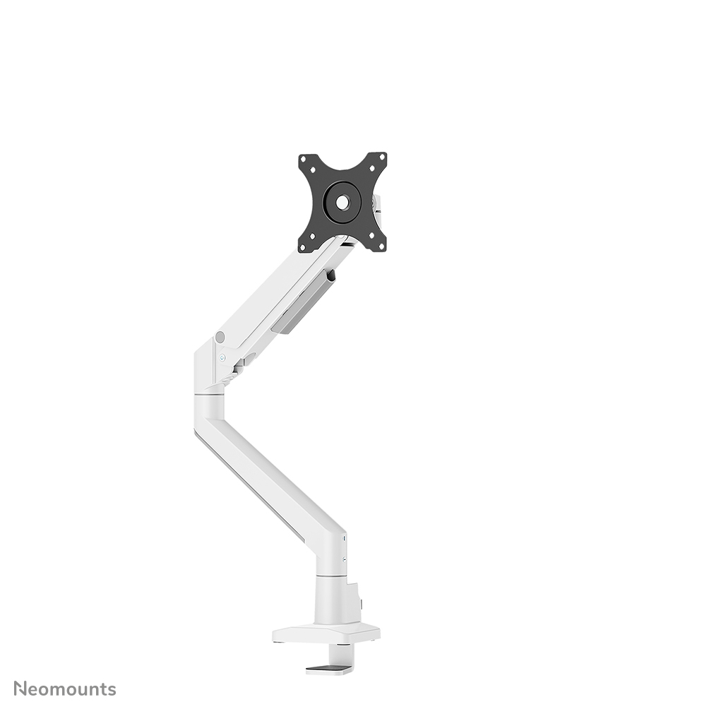 Neomounts NEXT Slim DS70-250WH1 Support à fixer pour écran simple 17-35" - 1-9 kg (incurvé 8 kg) - ressort à gaz - arrêt 180° - Topfix - Modèle à installation facile - emballage 100 % sans plastique - blanc