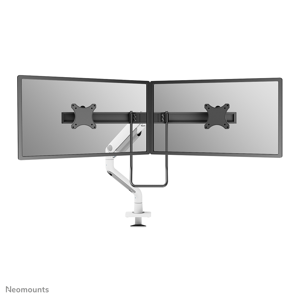 Neomounts DS75S-950WH2 support de bureau à mouvement complet pour les écrans de 17-27" - Blanc