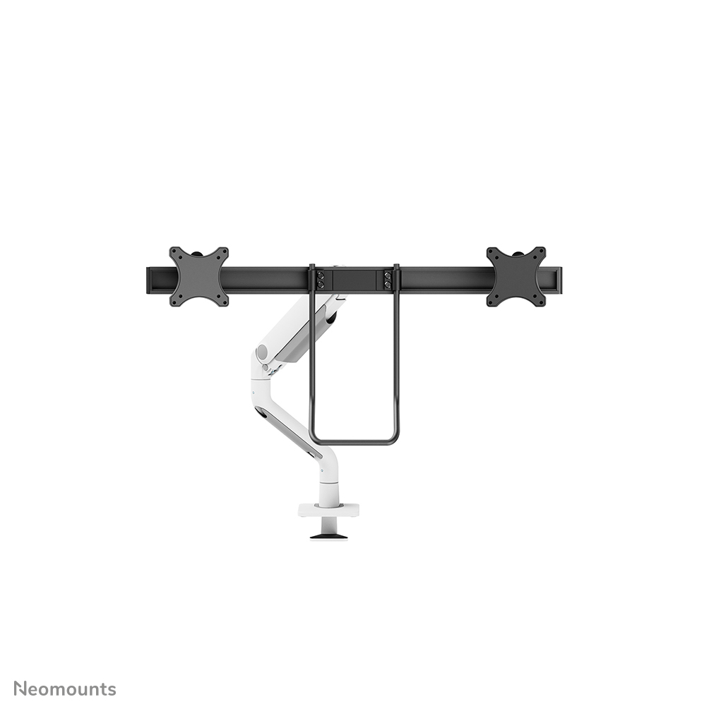 Neomounts DS75S-950WH2 support de bureau à mouvement complet pour les écrans de 17-27" - Blanc