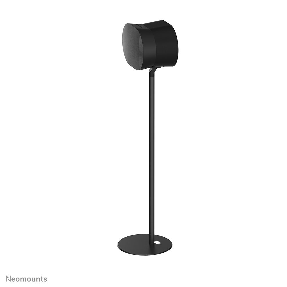Neomounts FL45-723BL1 Pied d'enceinte Neomounts pour Sonos Era 300 - Hauteur 85 cm - Plaque de sol 25 cm - Gestion des câbles - Noir