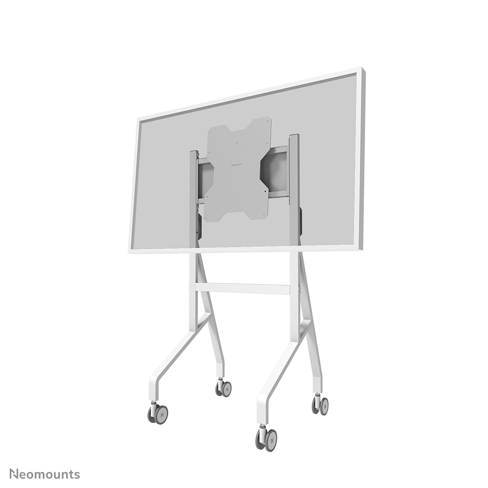 Neomounts MOVE Go Flip FL50-515WH1 Support sol mobile écran 55-65" - max 50 kg - manuel h 125-140,6 cm - VESA 400x400 - interface de rotation - pour Samsung Flip - installation rapide - blanc