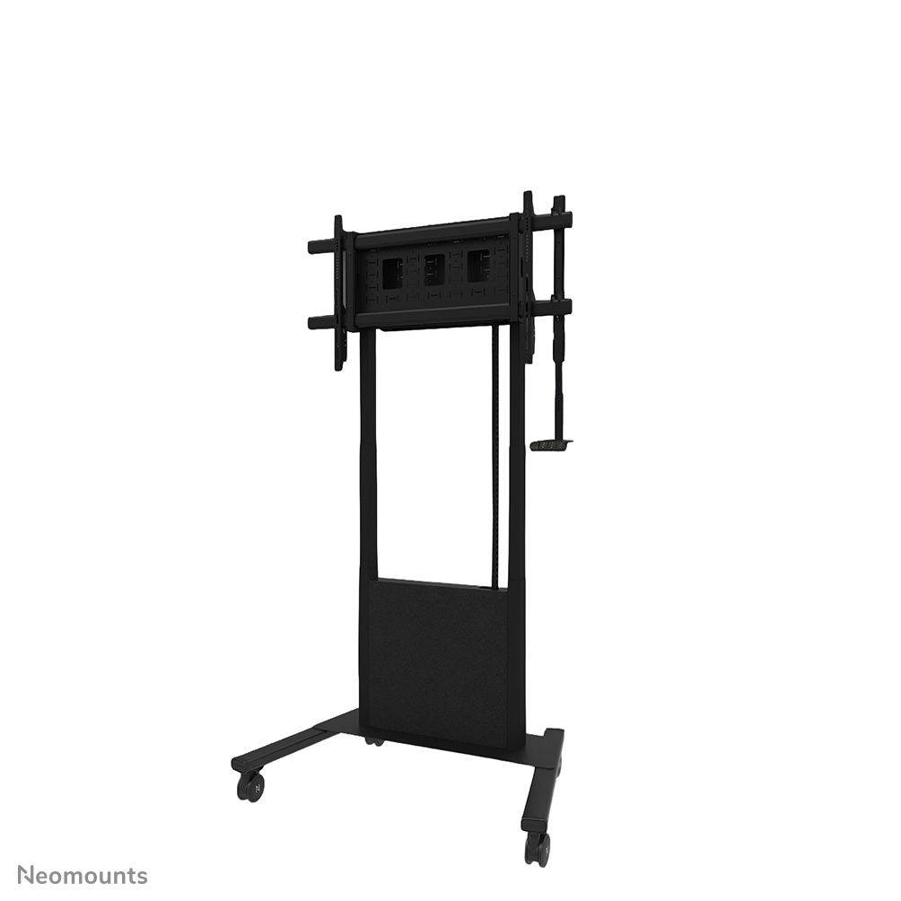Neomounts MOVE Lift X FL55-885BL1 Chariot TV - 65-105" - max 120 kg - réglage motorisé de la hauteur 125,4-235,4 cm - 50 mm/sec - VESA 200x200-1000x600 - verrouillable - noir