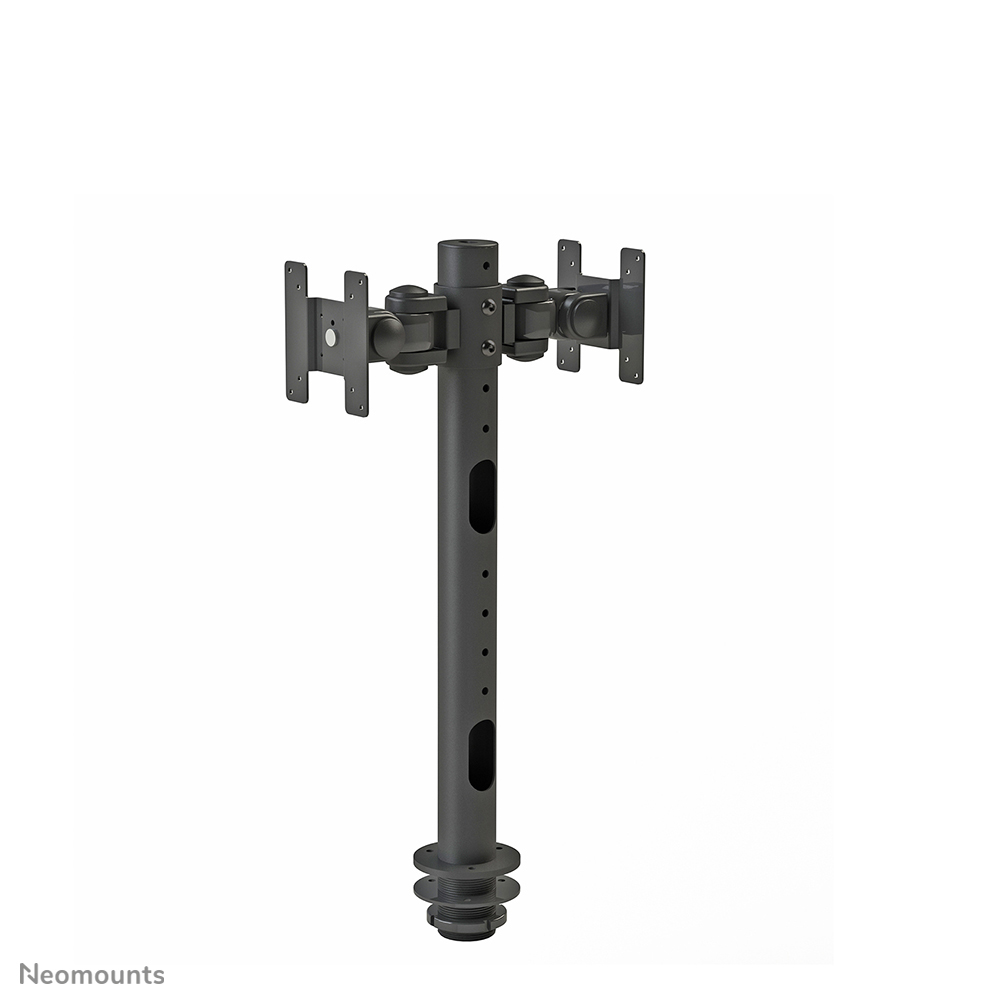 Neomounts FPMA-D050DBLACK Support à fixer pour écran double 10-30" - 0-10 kg/écran - noir