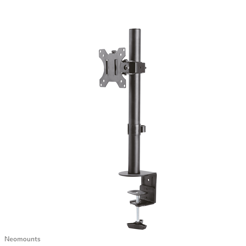 Le support de bureau Neomounts, modèle FPMA-D510BLACK, est un montage inclinable, pivotant et rotatif, pour écrans plats jusqu'à 32".