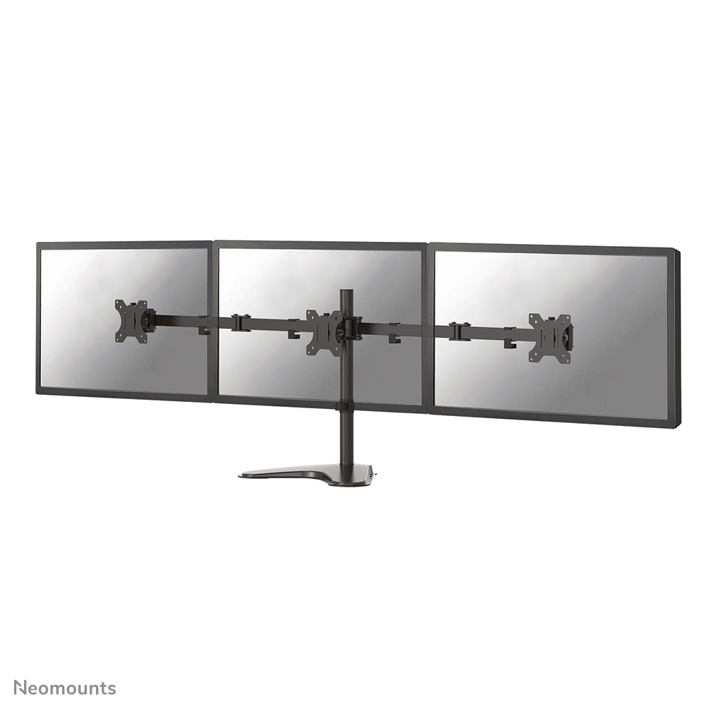 Neomounts FPMA-D550DD3BLACK support de bureau orientable pour écrans 13-27" - Noir
