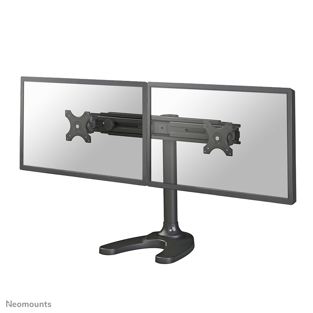 Neomounts FPMA-D700DD Support à poser pour écran double 19-30" - 0-8 kg/écran - noir