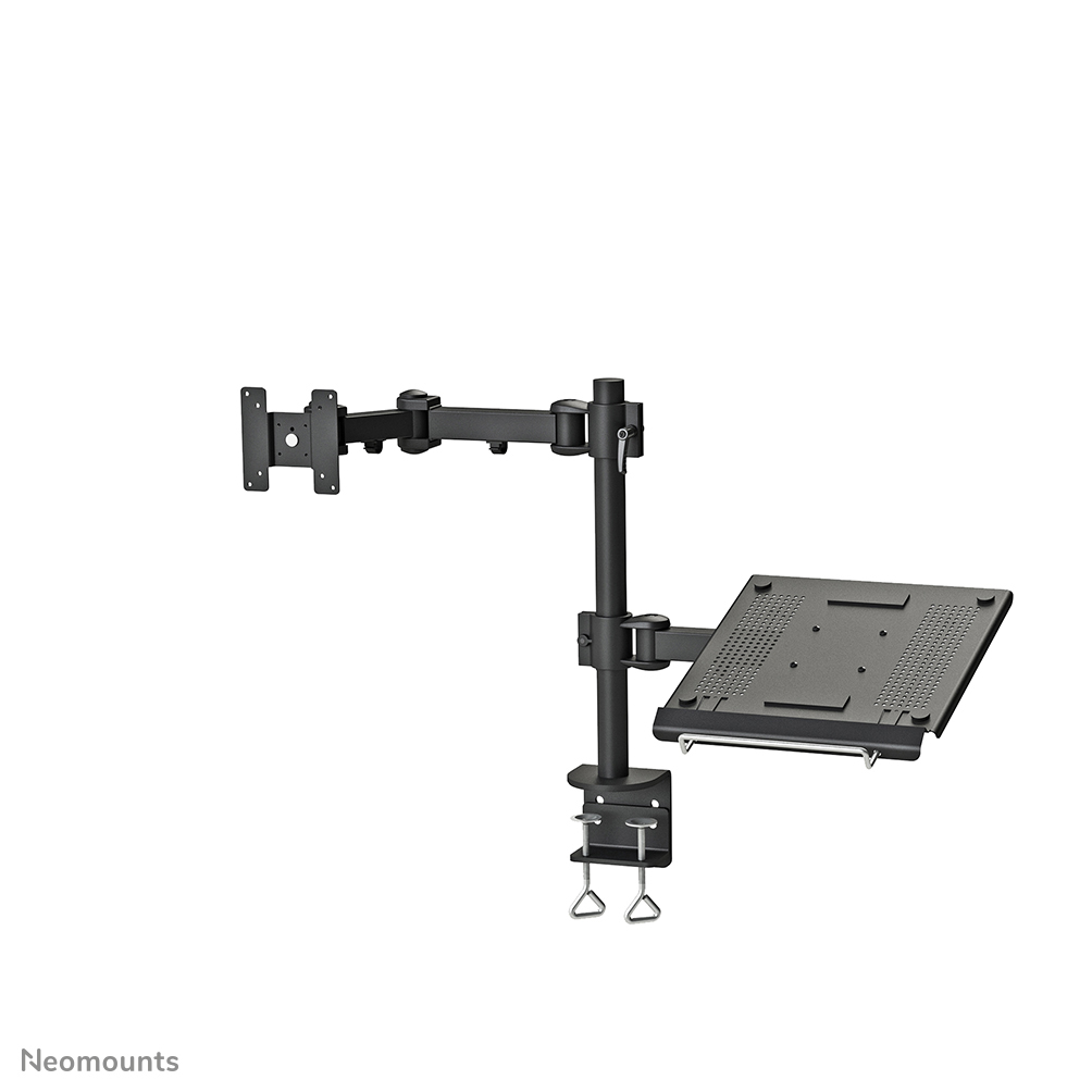 Neomounts FPMA-D960NOTEBOOK Support d'écran à fixer avec support pour ordinateur portable 10-27" - 0-10 kg - noir