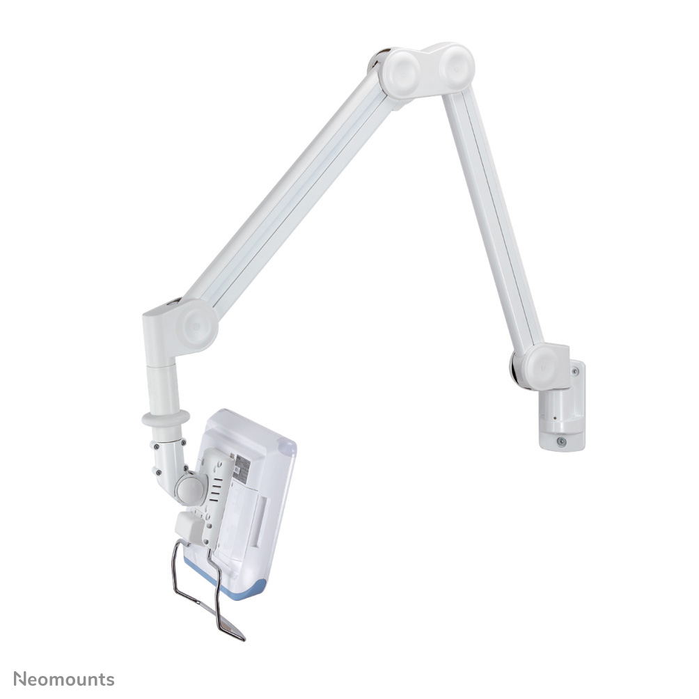 Neomounts FPMA-HAW200 Support mural écran médical 10-27" - h0-149 cm - 1-7 kg - VESA 75x75-100x100 - ressort à gaz - blanc