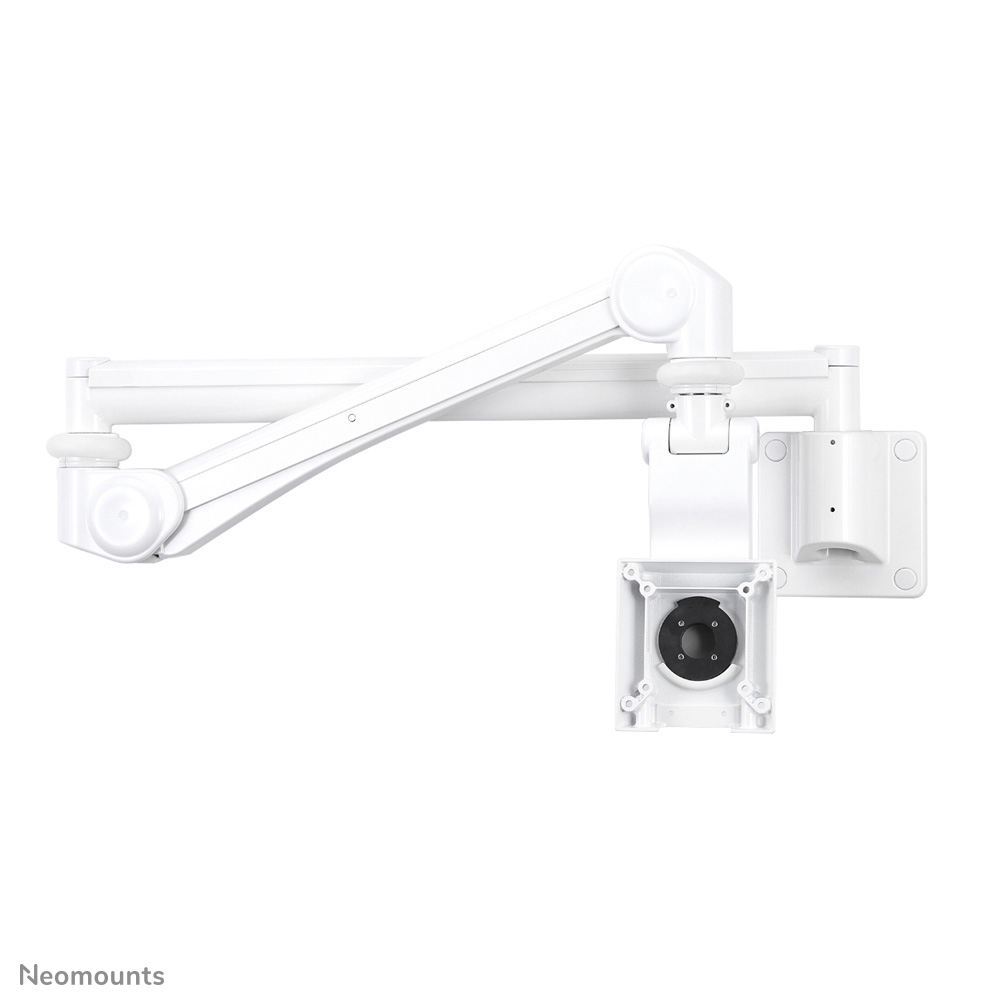 Neomounts FPMA-HAW300 Support mural écran médical 10-24" - h115-135 cm - 1-3 kg - VESA 75x75-100x100 - ressort à gaz - blanc
