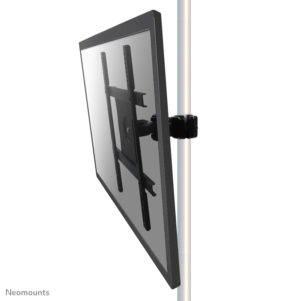 Le support de poteau Neomounts by Newstar, modèle FPMA-WP440BLACK, est un montage inclinable, pivotant et rotatif pour les écrans plats jusqu'à 52" (132 cm).