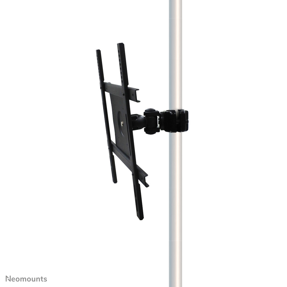 Le support de poteau Neomounts by Newstar, modèle FPMA-WP440BLACK, est un montage inclinable, pivotant et rotatif pour les écrans plats jusqu'à 52" (132 cm).