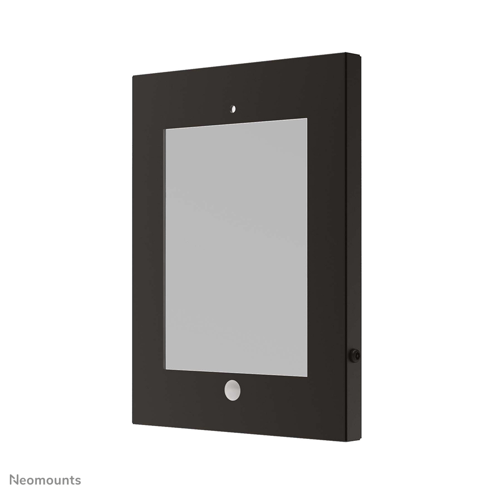Neomounts IPAD2N-UN20BLACK Support mural pour tablette - max 10 kg - verrouillable (vis de sécurité incluses, cadenas exclu) - VESA 100x100 - adapté pour iPad/iPad Air 9.7" - noir