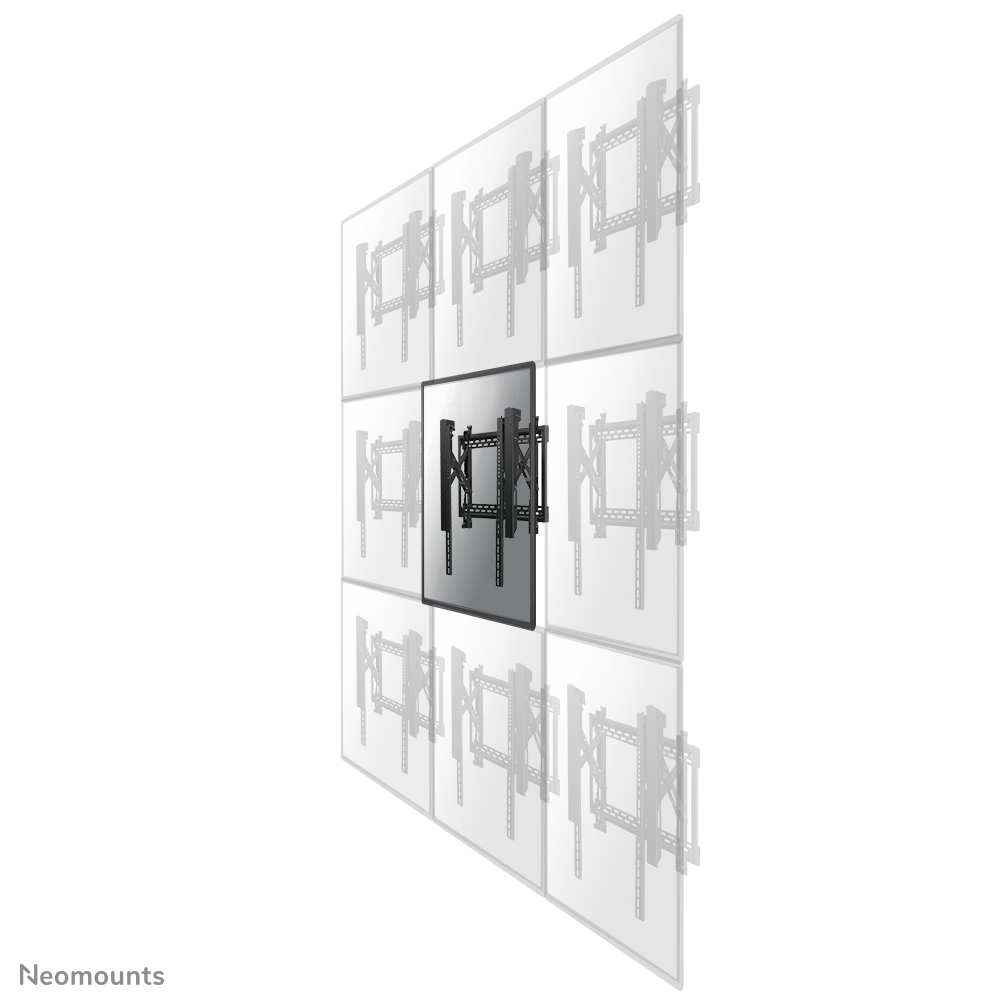 Neomounts by Newstar LED-VW2500BLACK1 Support de moniteur vidéo mural pour écrans 32"-75", montage horizontal et vertical - Noir