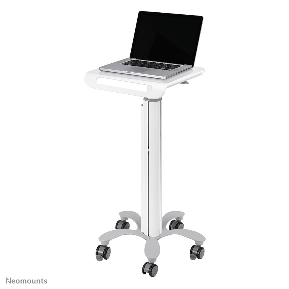 Neomounts MED-M050 Station de travail mobile médicale 10-18" - max 8 kg - ressort à gaz - blanc