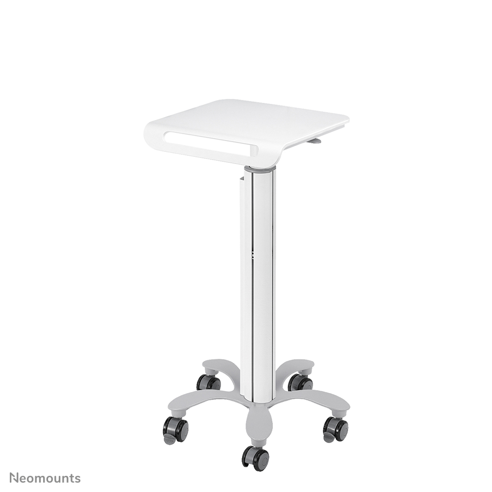 Neomounts MED-M050 Station de travail mobile médicale 10-18" - max 8 kg - ressort à gaz - blanc