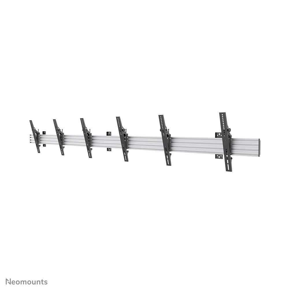 Neomounts NMPRO-WMB3 Support mural pour Menu board 3 écrans - 32-55" - max 30 kg/écran - VESA 100x100-600x400 - inclinable - noir