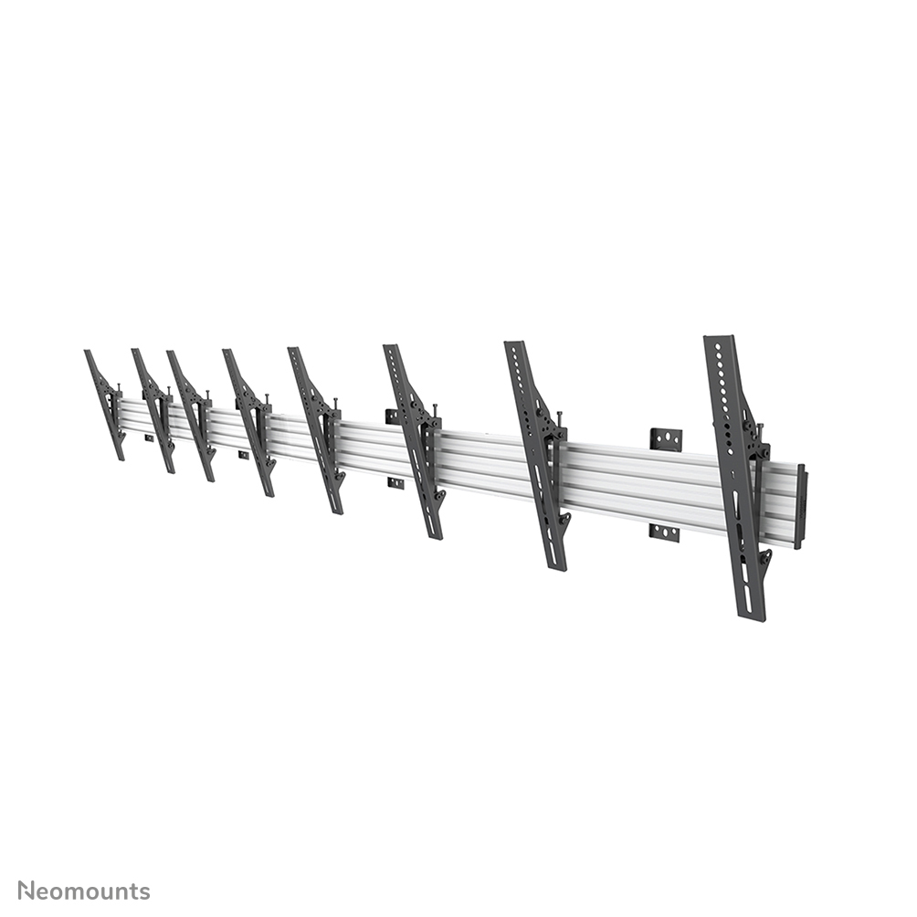 Neomounts NMPRO-WMB4 Support mural pour Menu board 4 écrans - 32-55" - max 30 kg/écran - VESA 100x100-600x400 - inclinable - noir