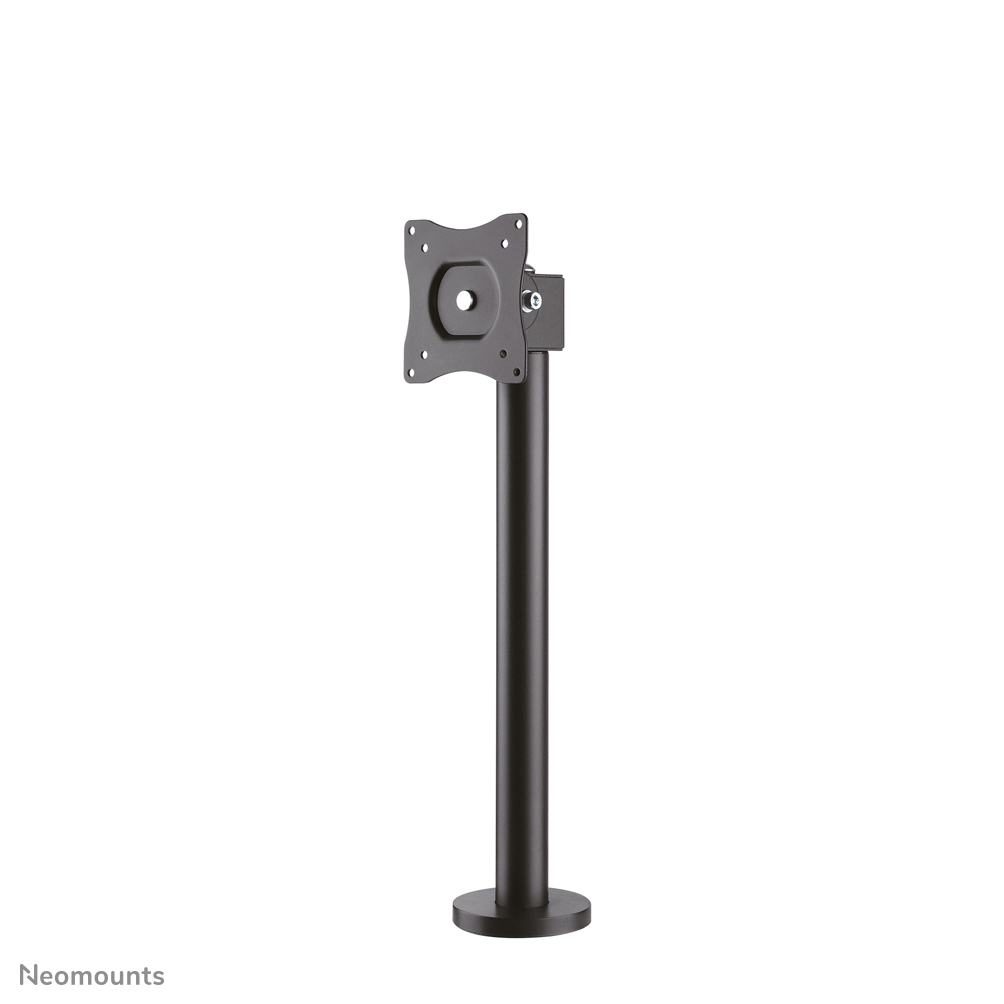 Le support de bureau Neomounts by Newstar, modèle NS-DPOS100BLACK, est un montage inclinable, pivotant et rotatif, pour écrans plats jusqu'à 32".