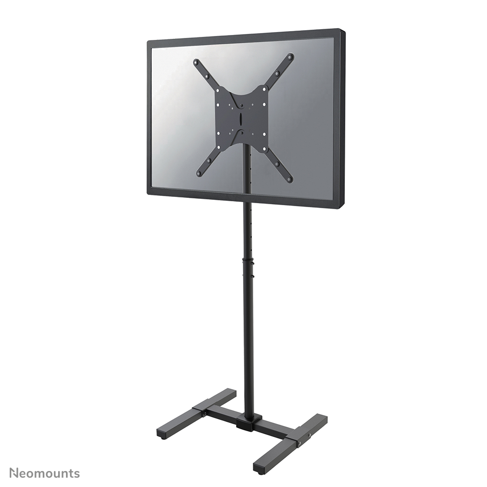 Neomounts NS-FS100BLACK Support au sol 10-55" - max 20 kg - h75-124 cm - VESA 75x75-400x400 - noir