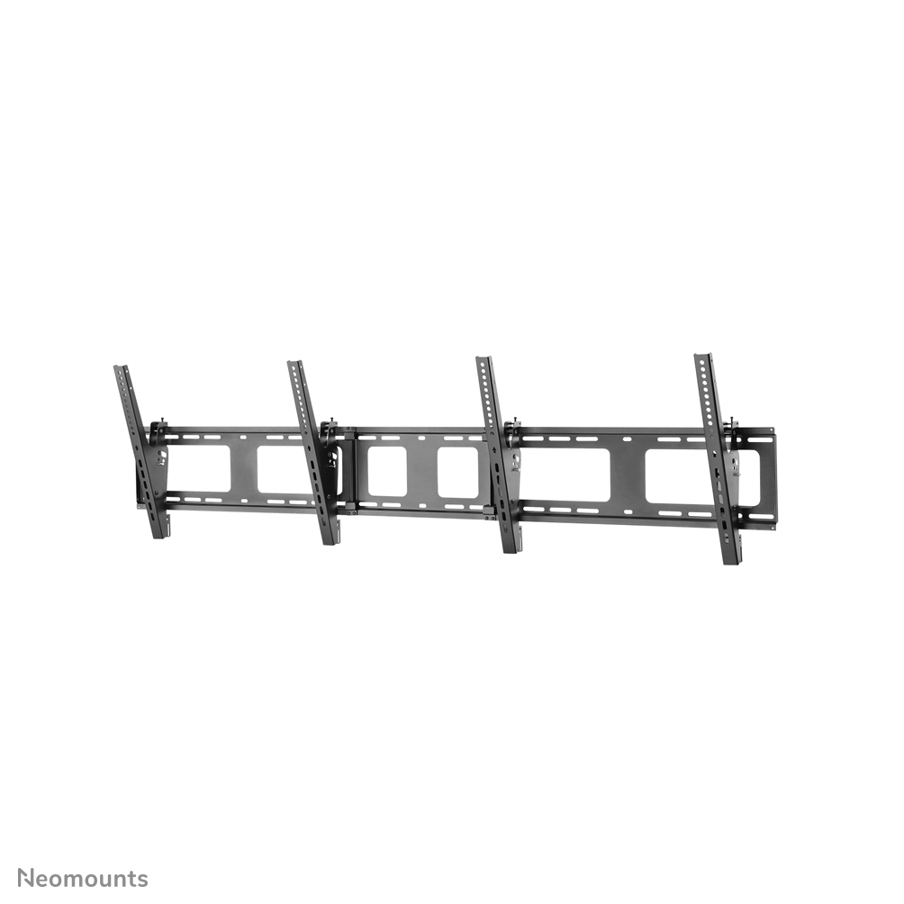 Neomounts NS-WMB200BLACK Support mural pour Menu board 2 écrans 40-52" - max 50 kg/écran - VESA 200x200-600x400 - inclinable - noir