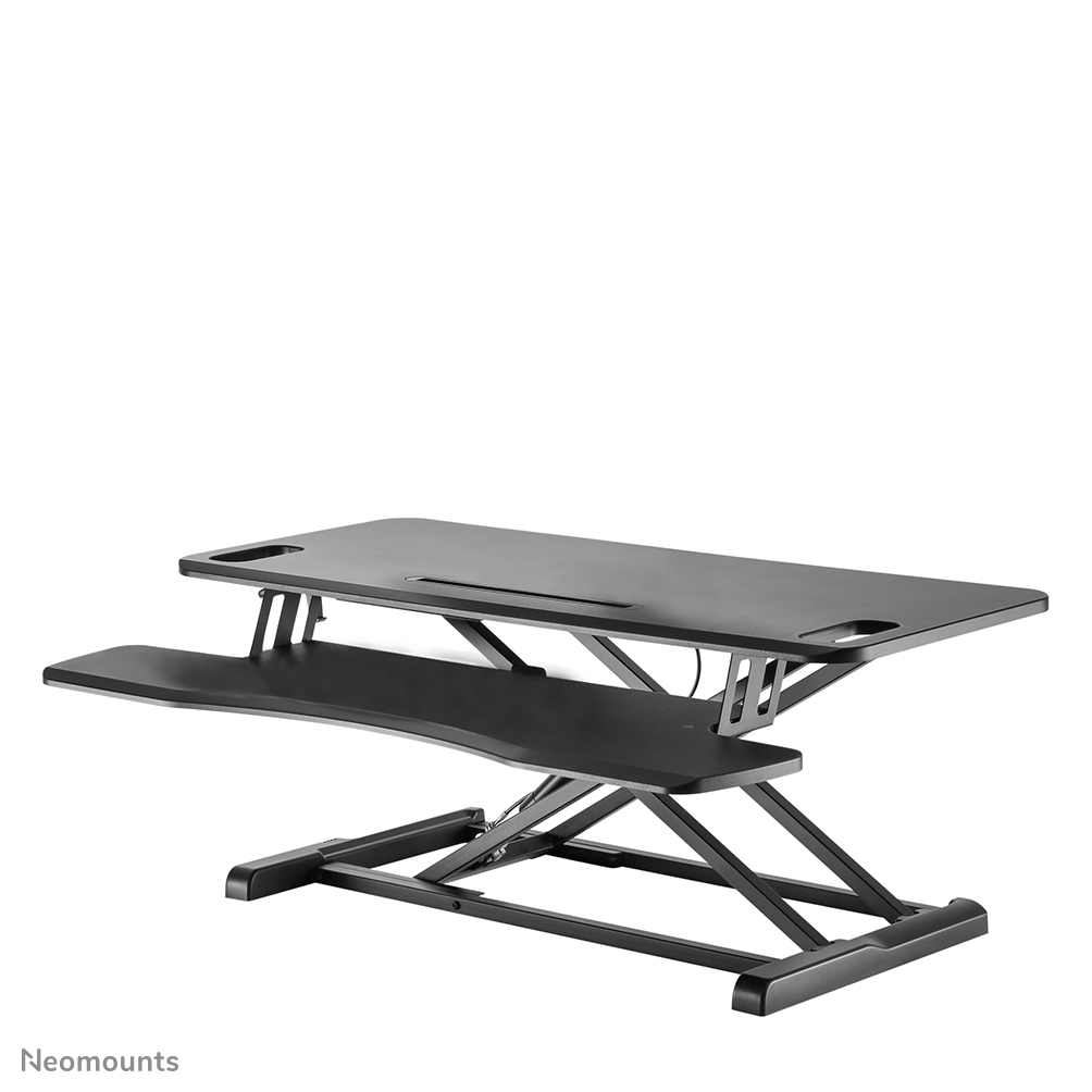 Neomounts NS-WS300BLACK Poste de travail assis-debout - ressort à gaz - max 15 kg - noir