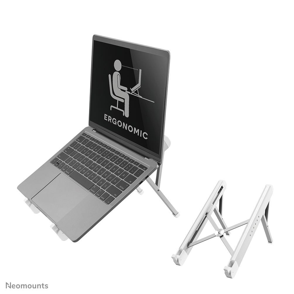 Le Neomounts by Newstar NSLS010 support pliable pour ordinateur portable - Argent
