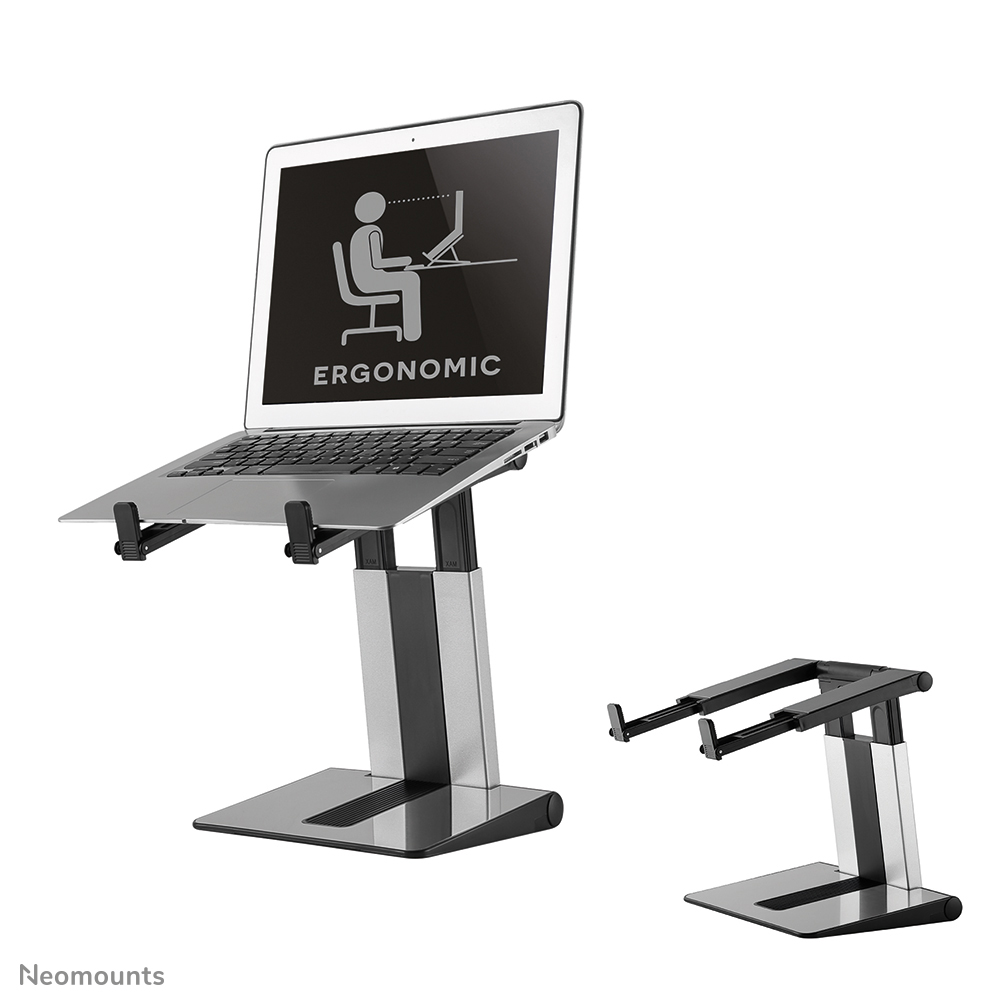 Neomounts by Newstar support pliableour ordinateur portable - Argent/ noir