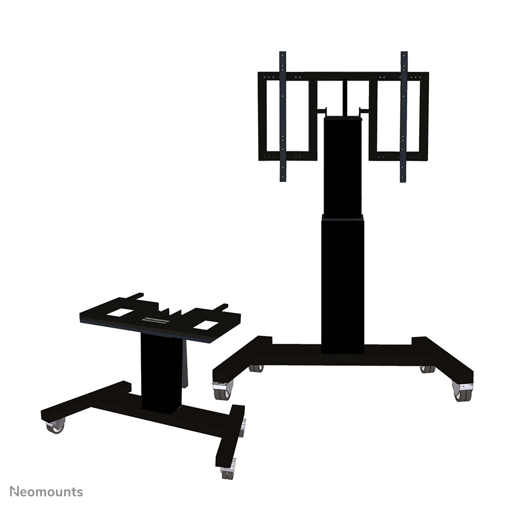 Neomounts PLASMA-M2500TBLACK Chariot pour écran 42-100" - max 150 kg - motorisé h91-141 cm - VESA 400x200-800x600 - fonction d'inclinaison de la table - noir