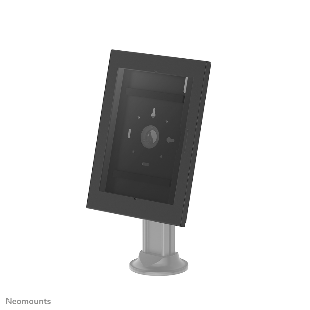 Neomounts WL15-602BL1 boîtier de tablette - verrouillable (cadenas inclus) - VESA 75x75 - convient à diverses tablettes de 12.4 à 13" - pour configuration modulaire avec une variété de supports de bureau et au sol - Noir