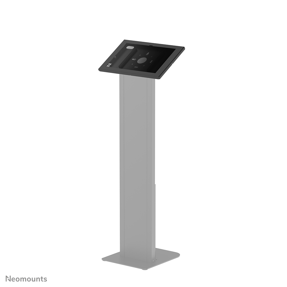 Neomounts WL15-603BL1 boîtier de tablette - verrouillable (cadenas inclus) - VESA 75x75 - convient aux tablettes Samsung 14.6" - pour configuration modulaire avec une variété de supports de bureau et au sol - Noir
