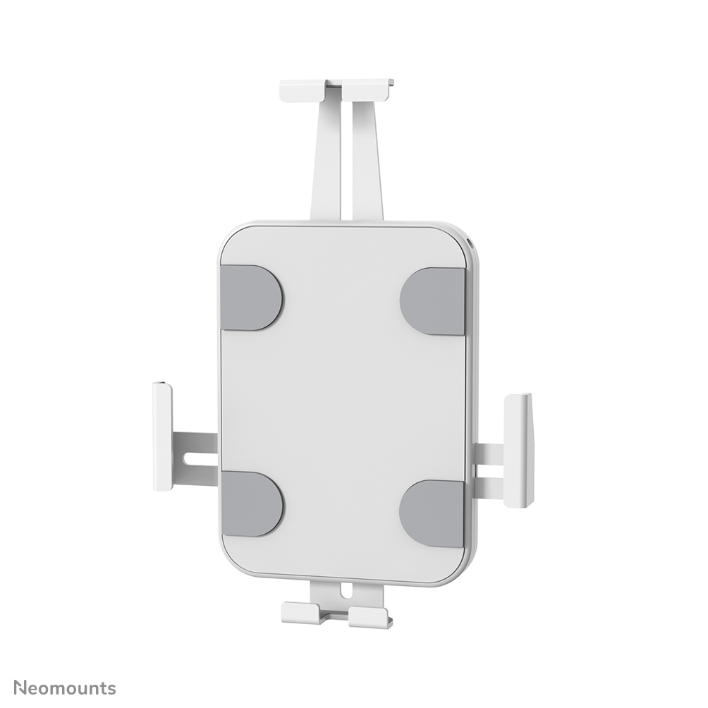 Neomounts WL15-625WH1 Support mural pour tablette - 7.9-11" - 360° rotatif - verrouillable (vis de sécurité incluse, cadenas non inclus) - VESA 100x100 - universel - blanc