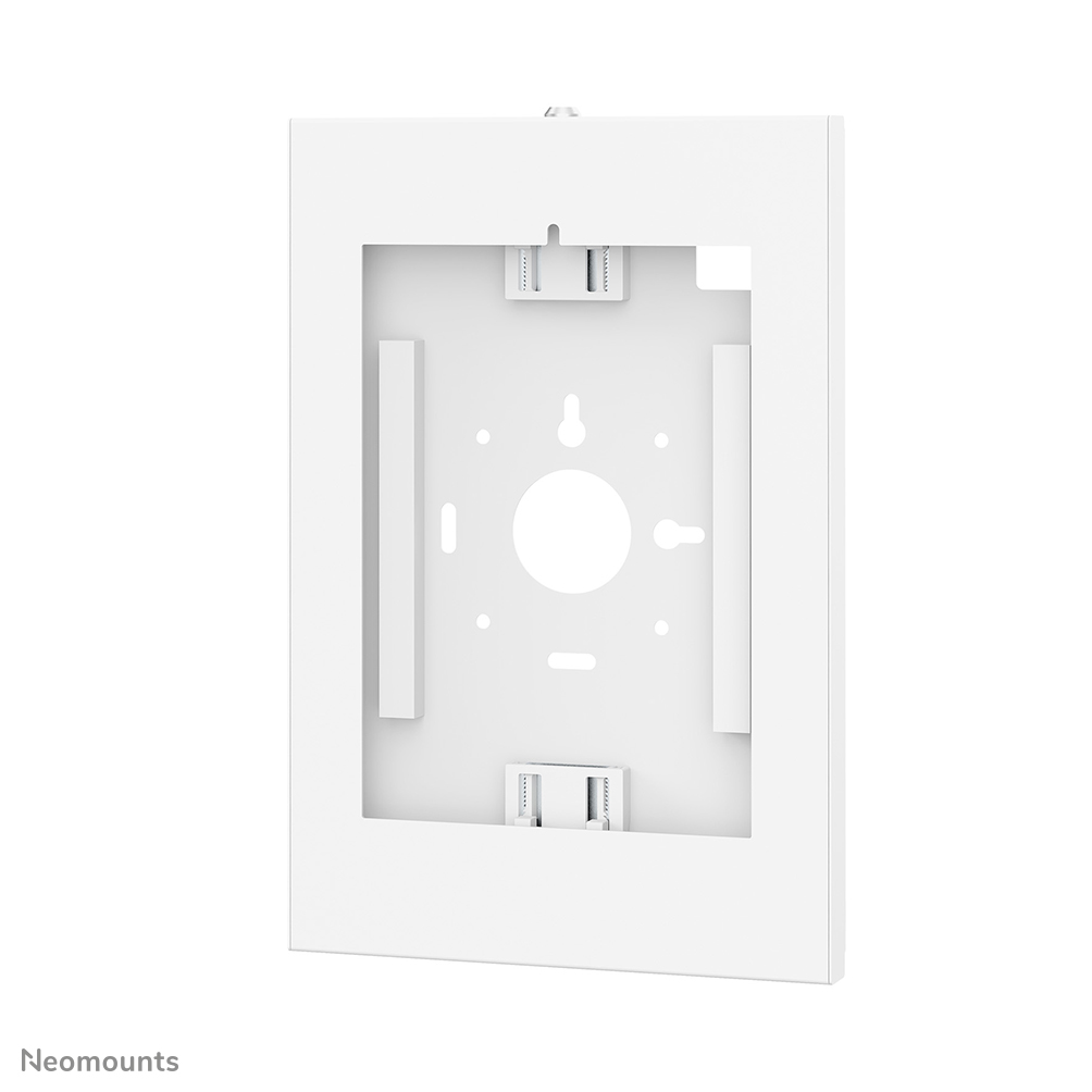 Neomounts WL15-650WH1 Support mural pour tablette - verrouillable (cadenas inclus) - VESA 75x75 - adapté pour divers 9.7-11" tablettes - blanc